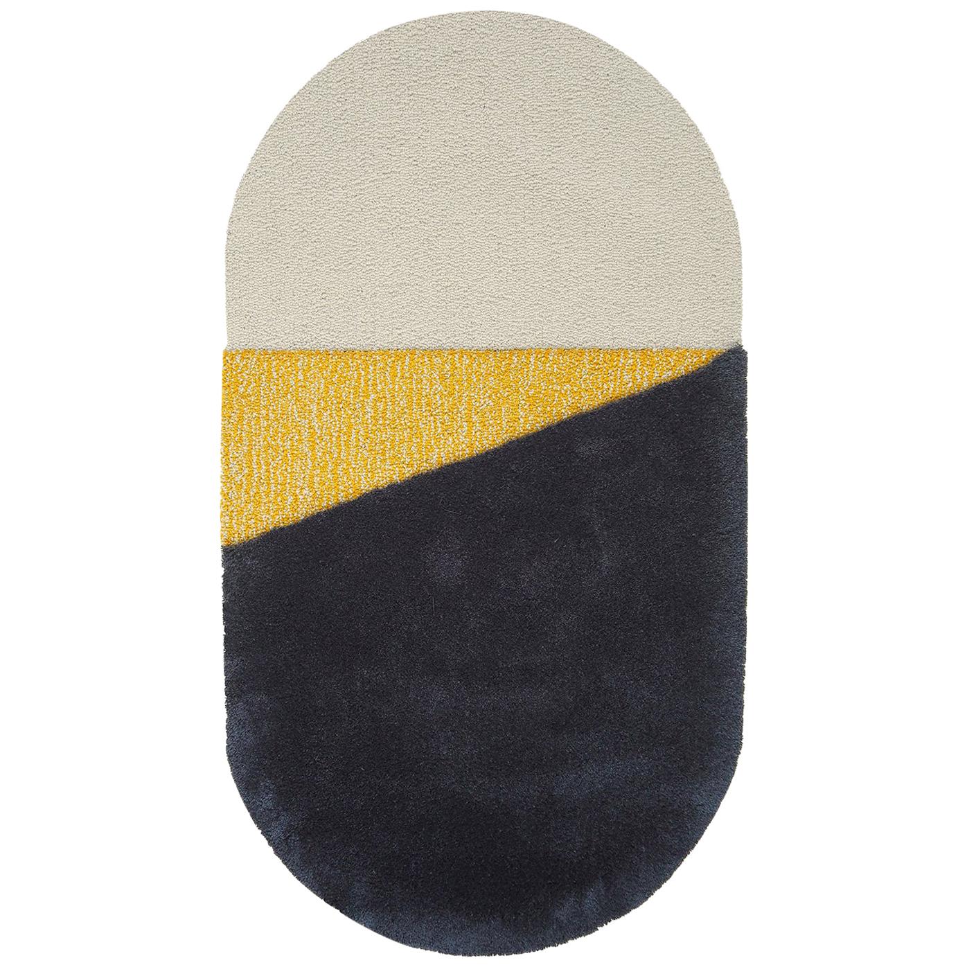 Oci Right L, Rug 100% Wool / Yellow Deep Gray by Portego For Sale