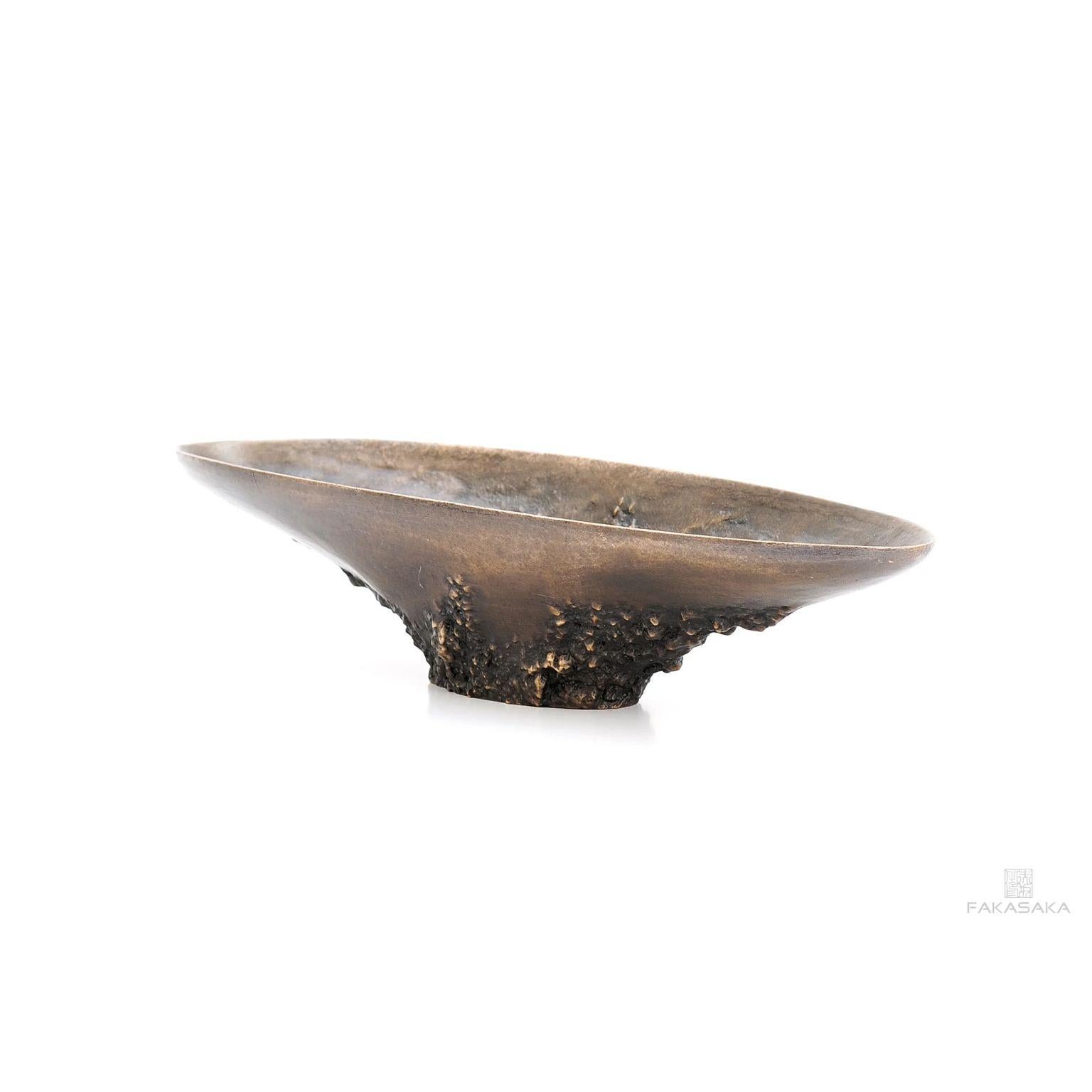 Bronze O'Connor Bowl by Fakasaka Design For Sale