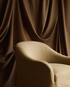 Ocra Linen Slipcover Occasional Chair by Frances Jean