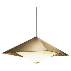 Octa Pendant Lighting Brass by Diaphan Studio, Represented by Tuleste Factory