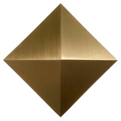Octa Wall - Aplique de latón macizo hecho a mano por Diaphan Studio