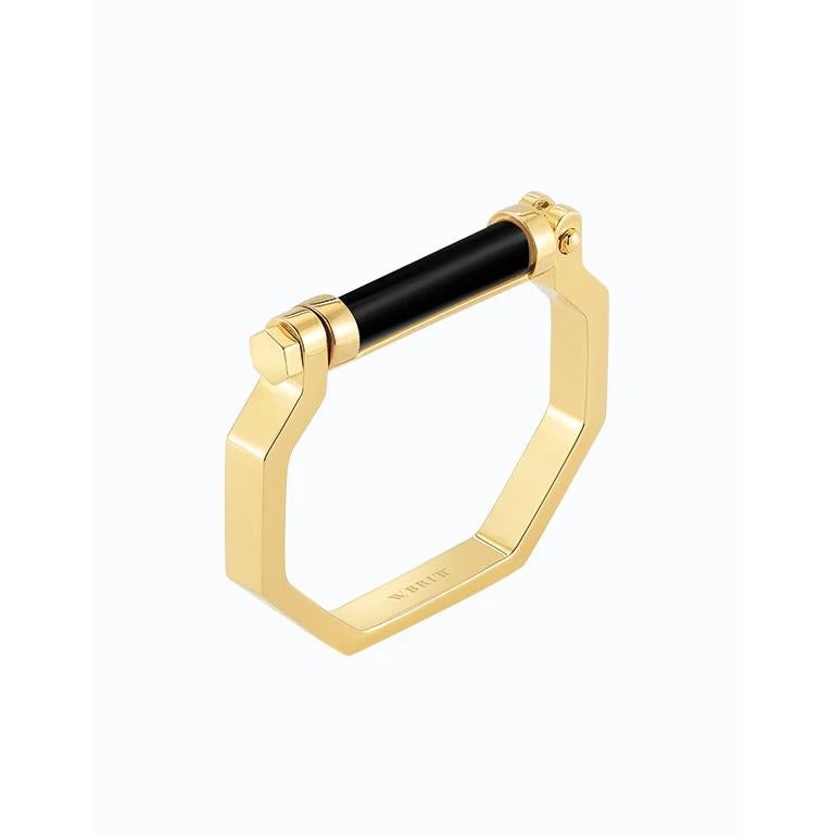 Contemporary Octagon Bar Bracelet For Sale