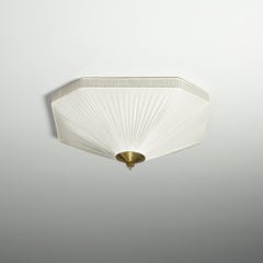 Octagon Shaped Scandinavian Modern Flush Mount, Finland, 1960s