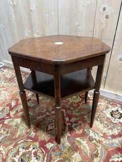 Octagonal Art Deco gueridon