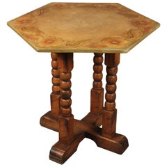 Octagonal California Monterey Center Table