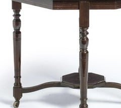 Octagonal coffee table - 19th century