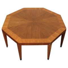 Octagonal Coffee Table by Baker Furniture