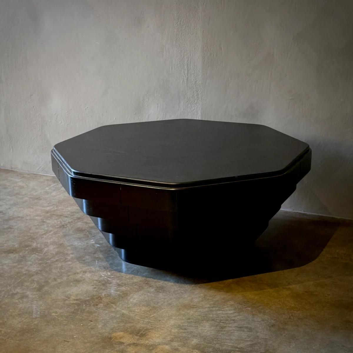 Belgian Octagonal Coffee Table For Sale