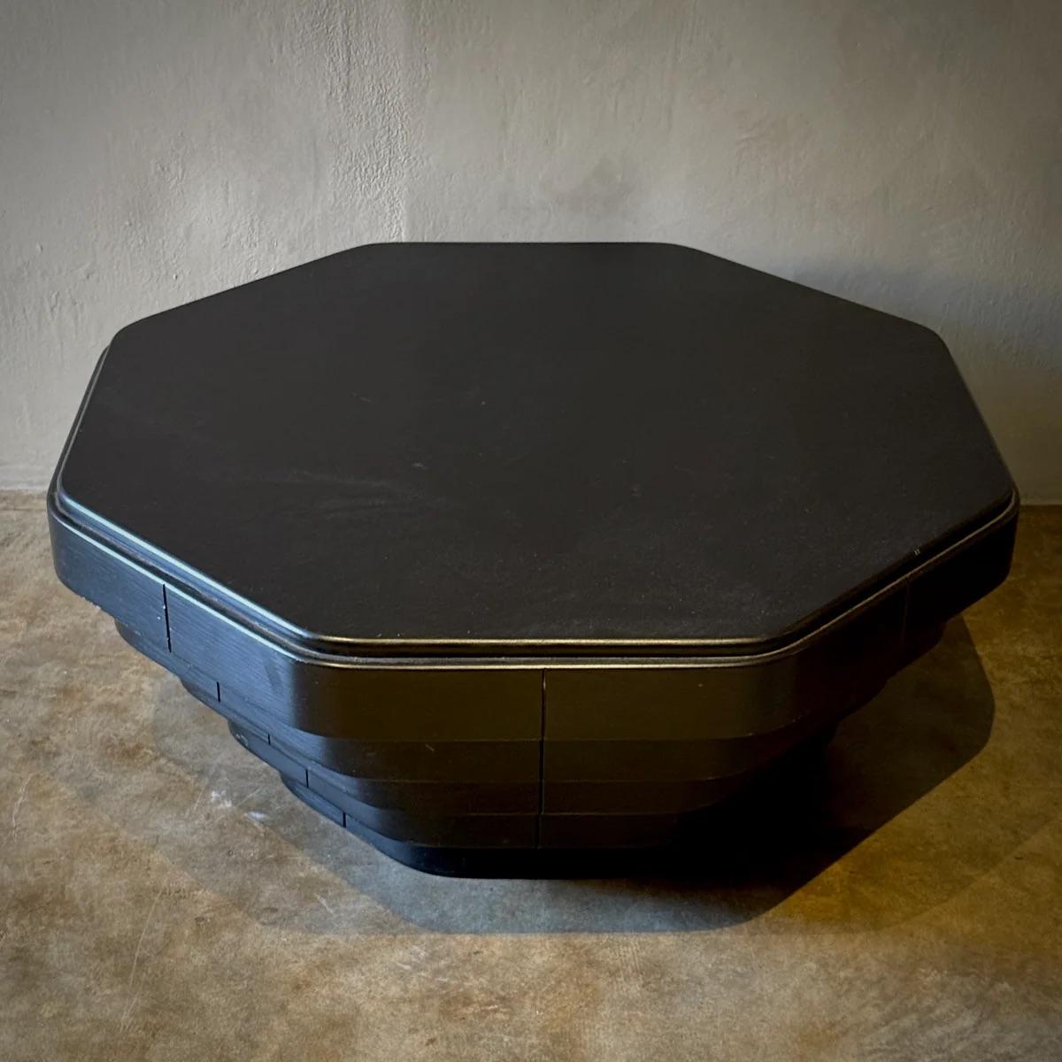 Octagonal Coffee Table For Sale 1
