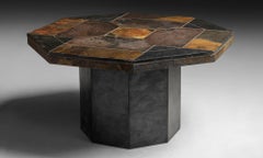 Octagonal Coffee Table, Netherlands circa 1950