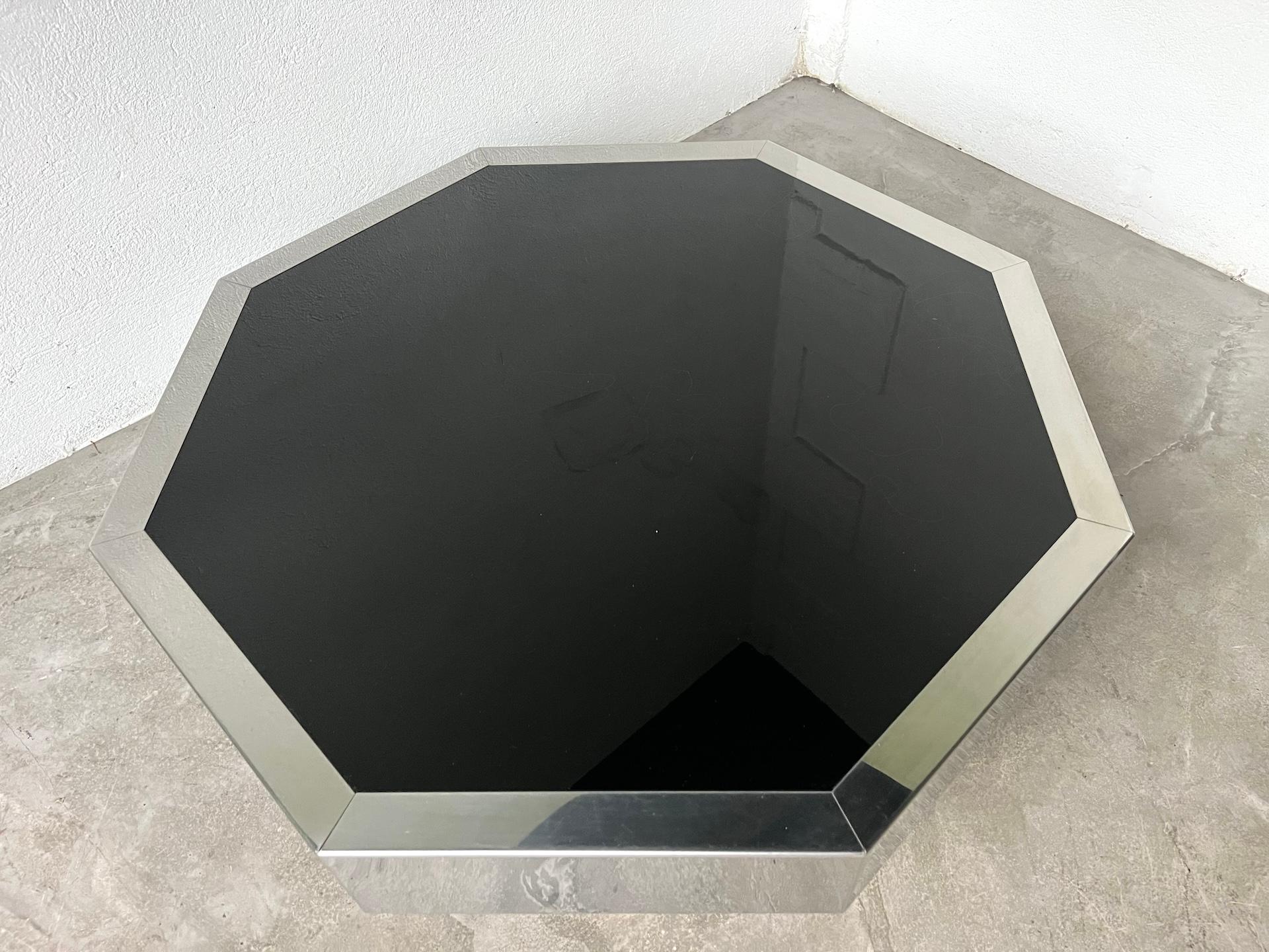 Late 20th Century Octagonal coffee table 