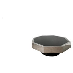 Octagonal coffee table "Willy Rizzo"