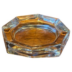 Antique Octagonal Crystal Ashtray by Villeroy & Boch