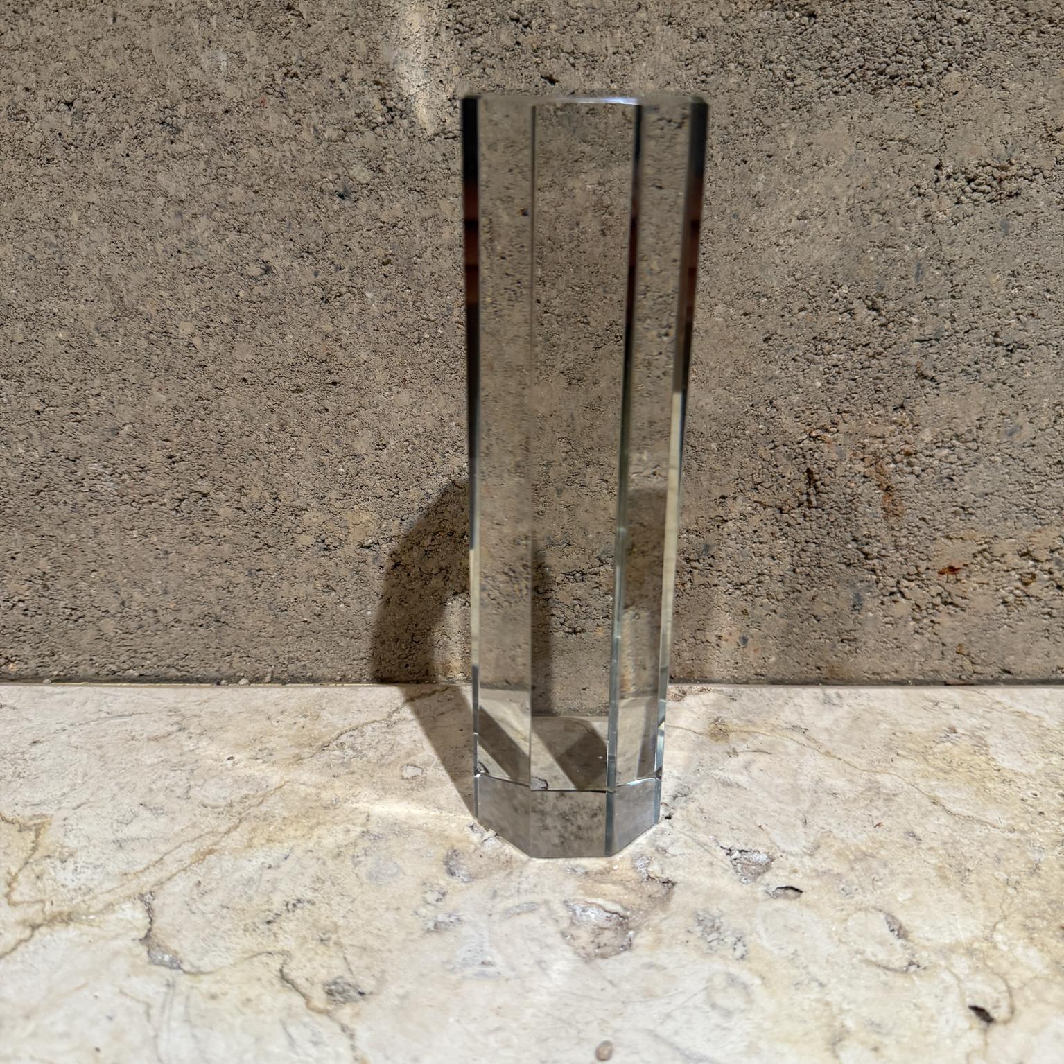 Pisapapeles de cristal octogonal en venta 1