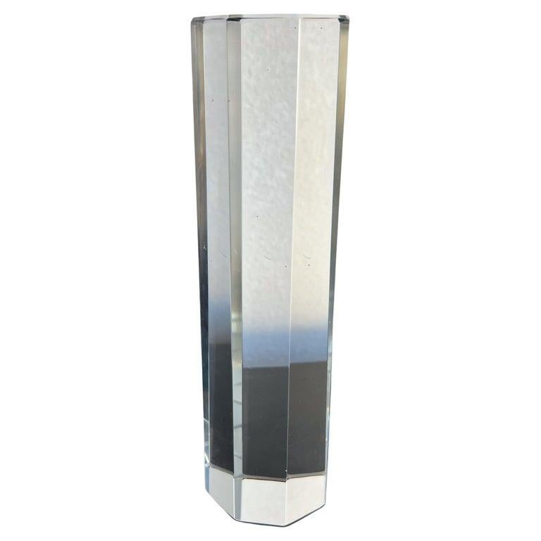 Pisapapeles de cristal octogonal en venta 2