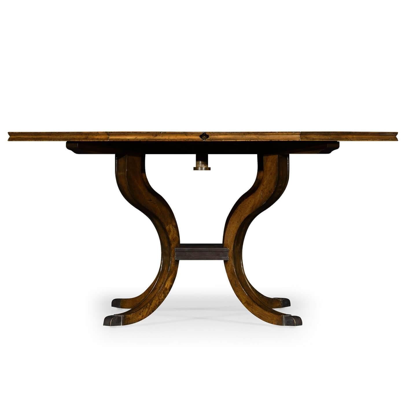European Octagonal Extension Dining Table