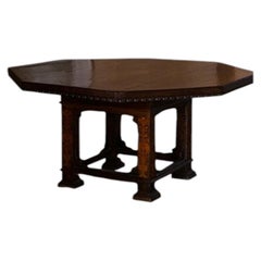 Octagonal Library Table
