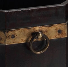 Octagonal Mahogany Bucket