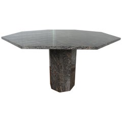 Octagonal Marble Table
