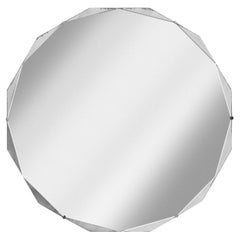 Octagonal Mirror Art Deco Dodecagon 12 Sided Beveled Mirror