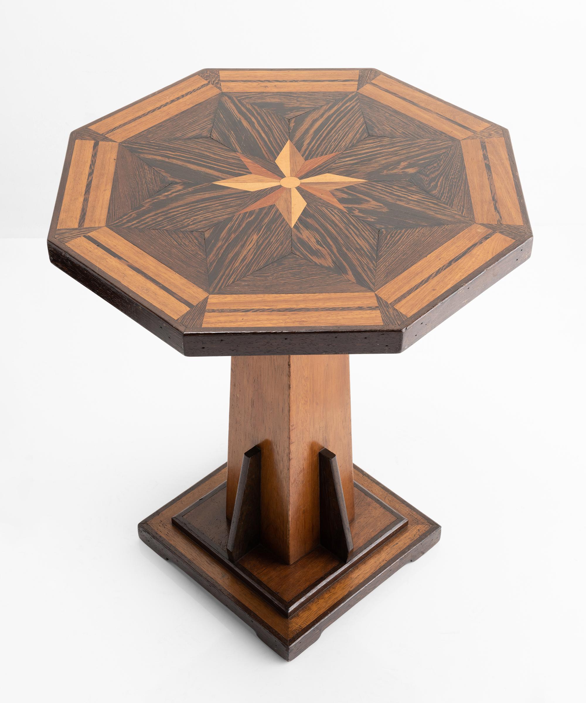 Victorian Octagonal Occasional Table, England, circa 1870