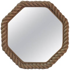 Octagonal Rope Mirror Audoux Minet