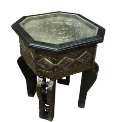 Octagonal Shape Cocktail Table, Morocco, 19th Century