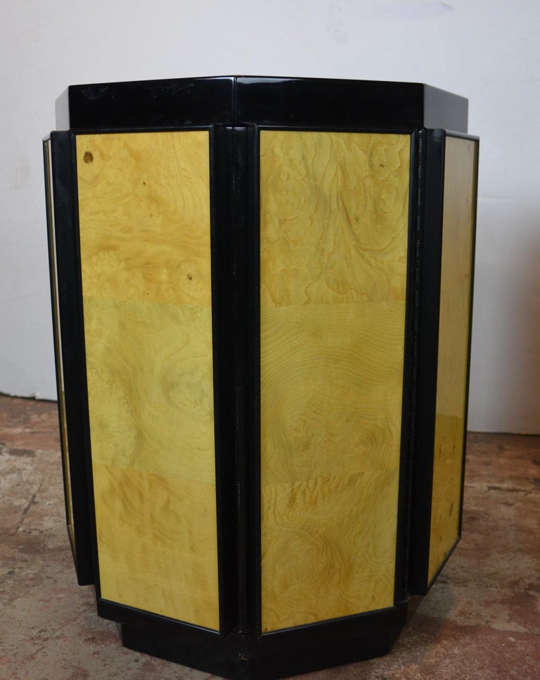 Octagonal Shape End Tables by Henredon at 1stDibs