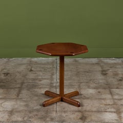 Octagonal Teak Side Table