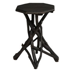 Antique Octagonal Twig Table