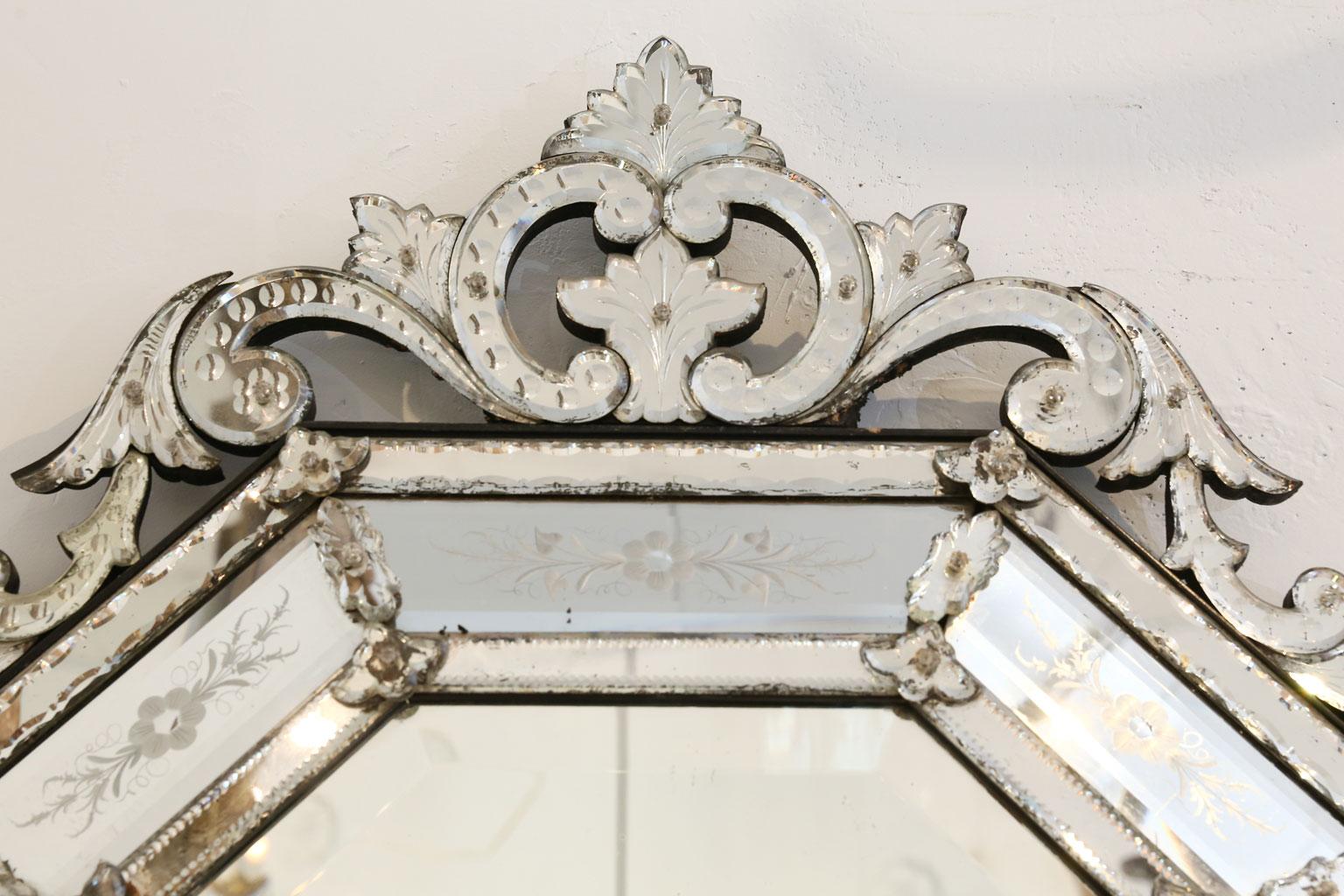 Octagonal Venetian Mirror 4