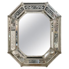 Octagonal Venetian Mirror