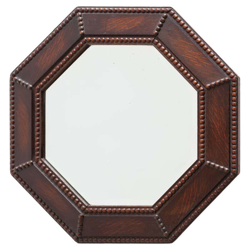Fancy Octagonal Decorative Octagon Gilt Frame Beveled Wall Mirror For Sale at 1stDibs ...