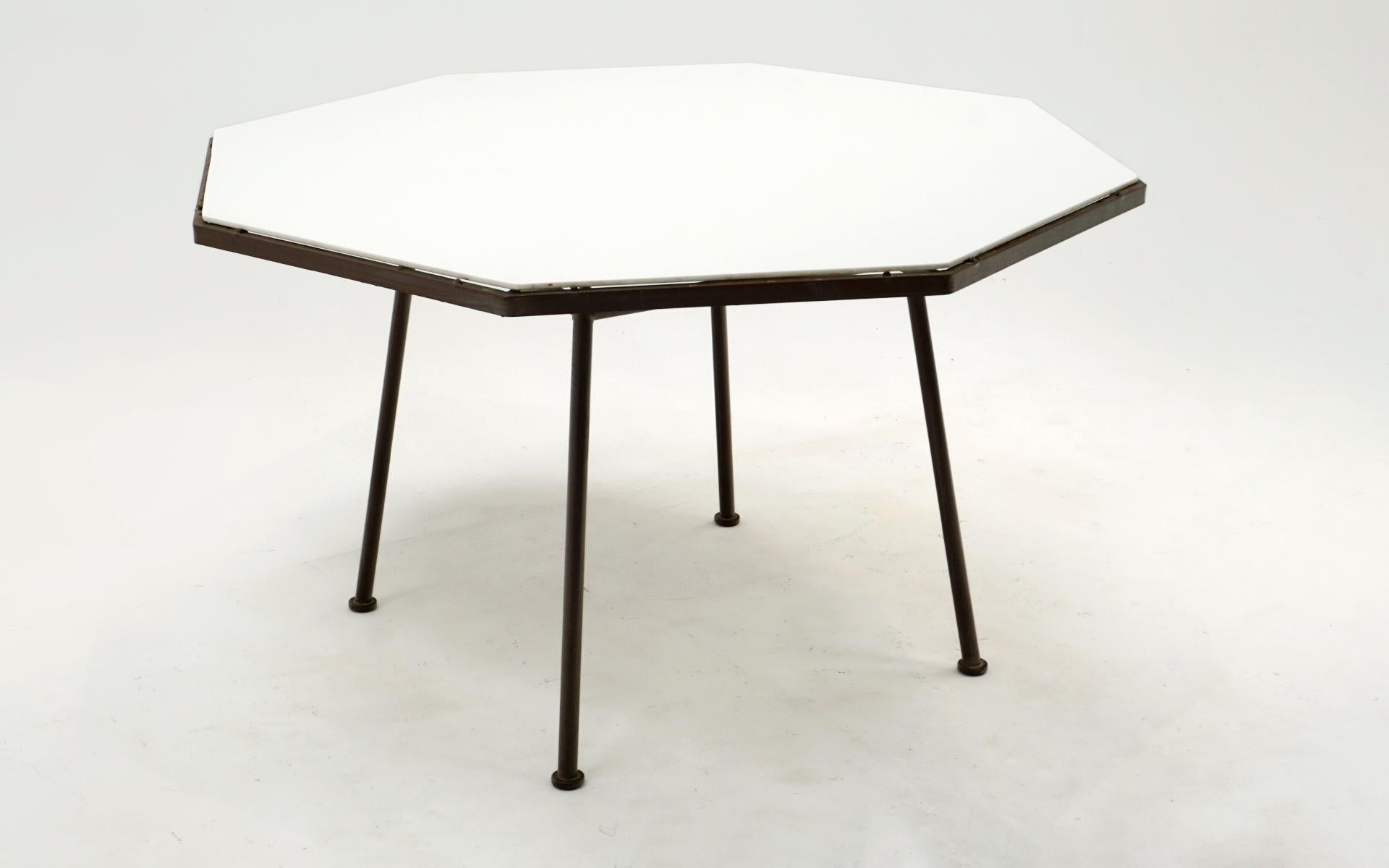 table octogonale avec rallonge