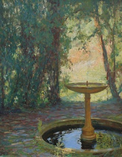 Fountain in a Park