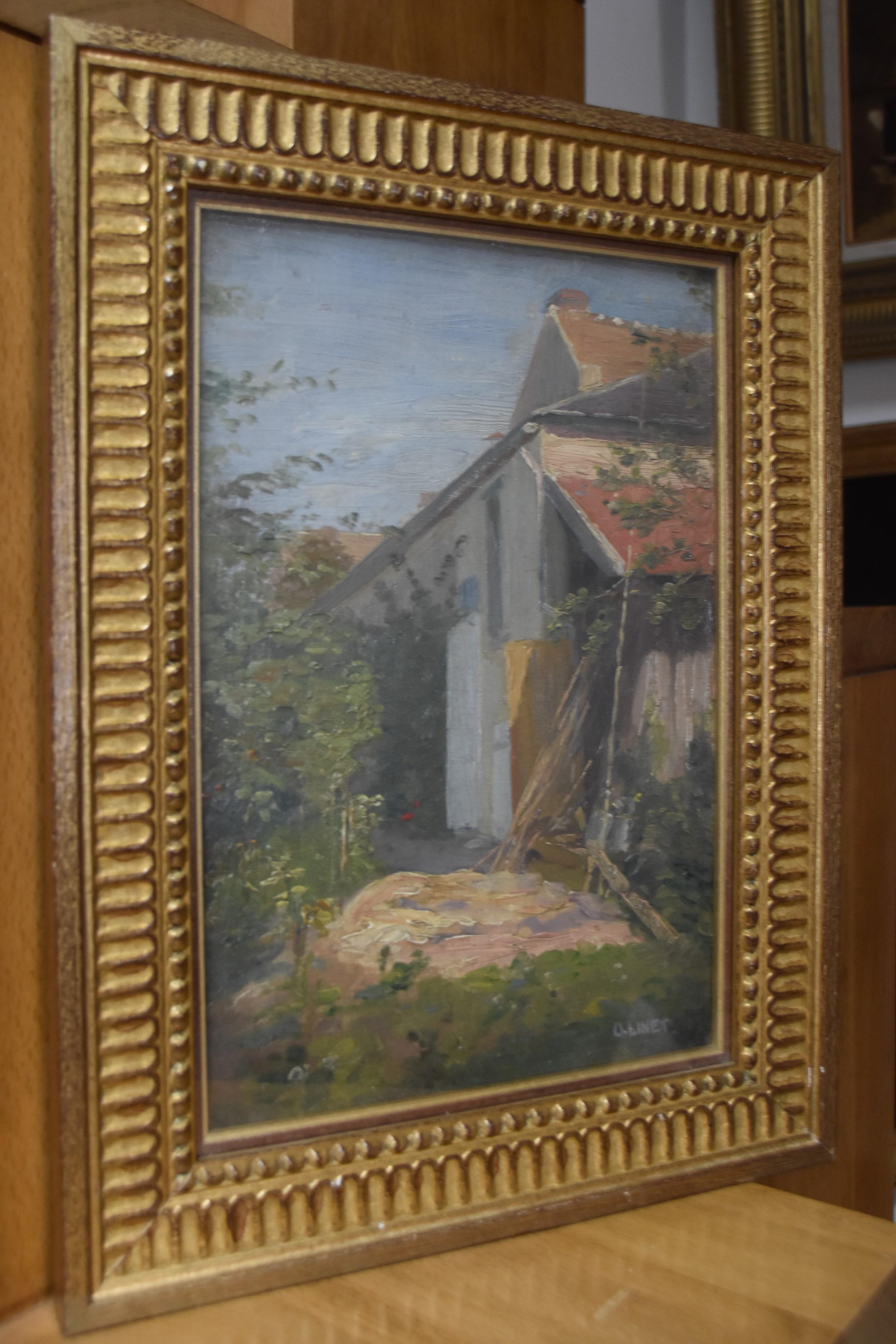 Octave Linet (1870-1962) A garden, 1901, oil on canvas signed and dated 2