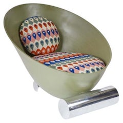 Octavia Chair, Green & Multicolor by Laun