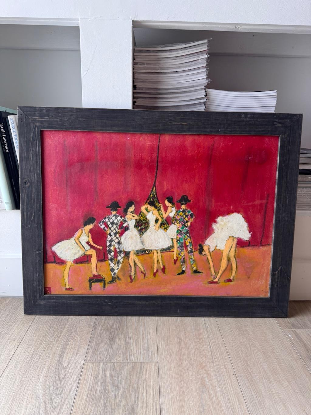 Bailarina y Pierrot by Octavio Rojo, 2009 For Sale 7