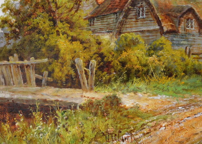 Octavius Thomas Clark Near Hendon 19th Century English Victorian