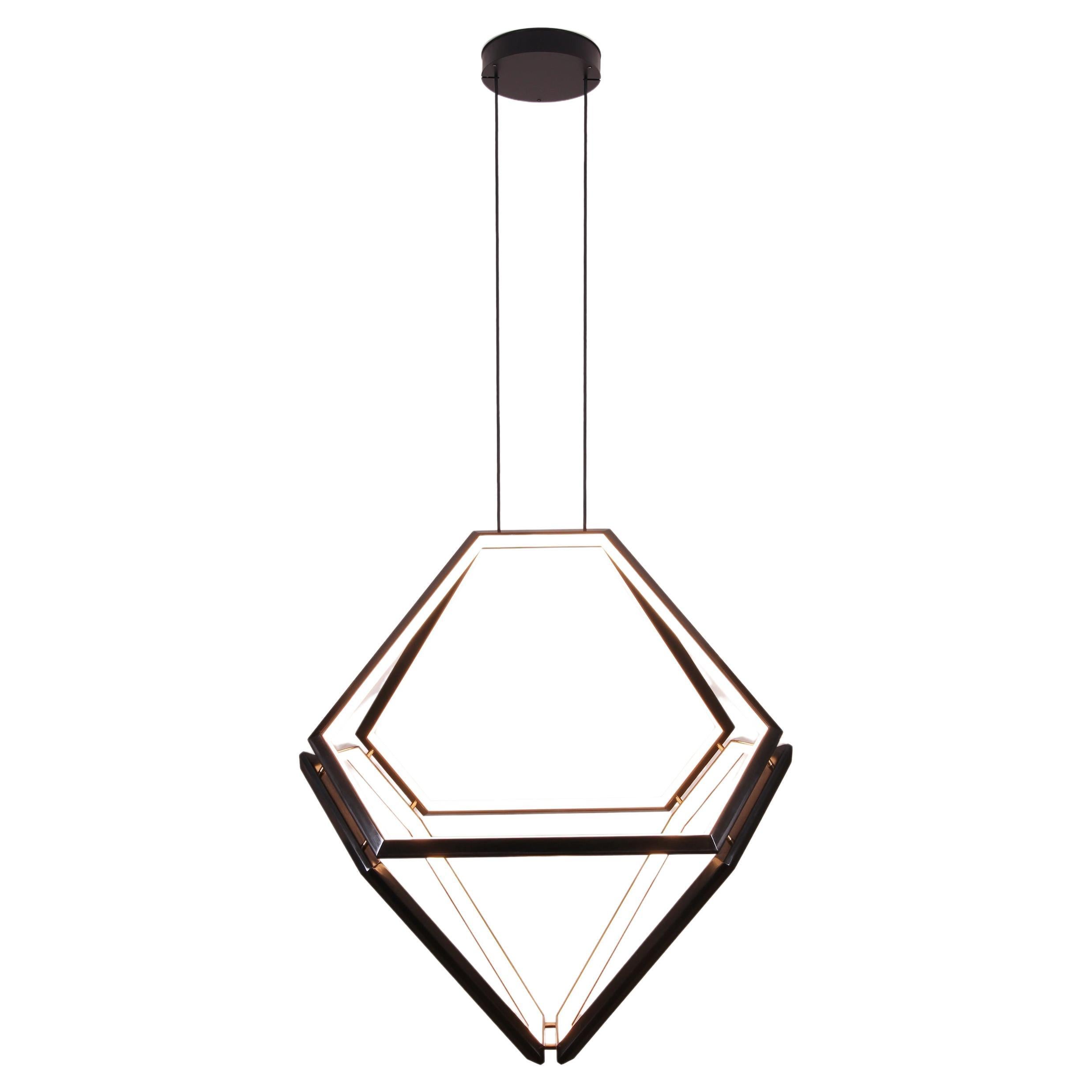 Octo by Studio Endo Geometric Chandelier Modern Contemporary Light Fixture