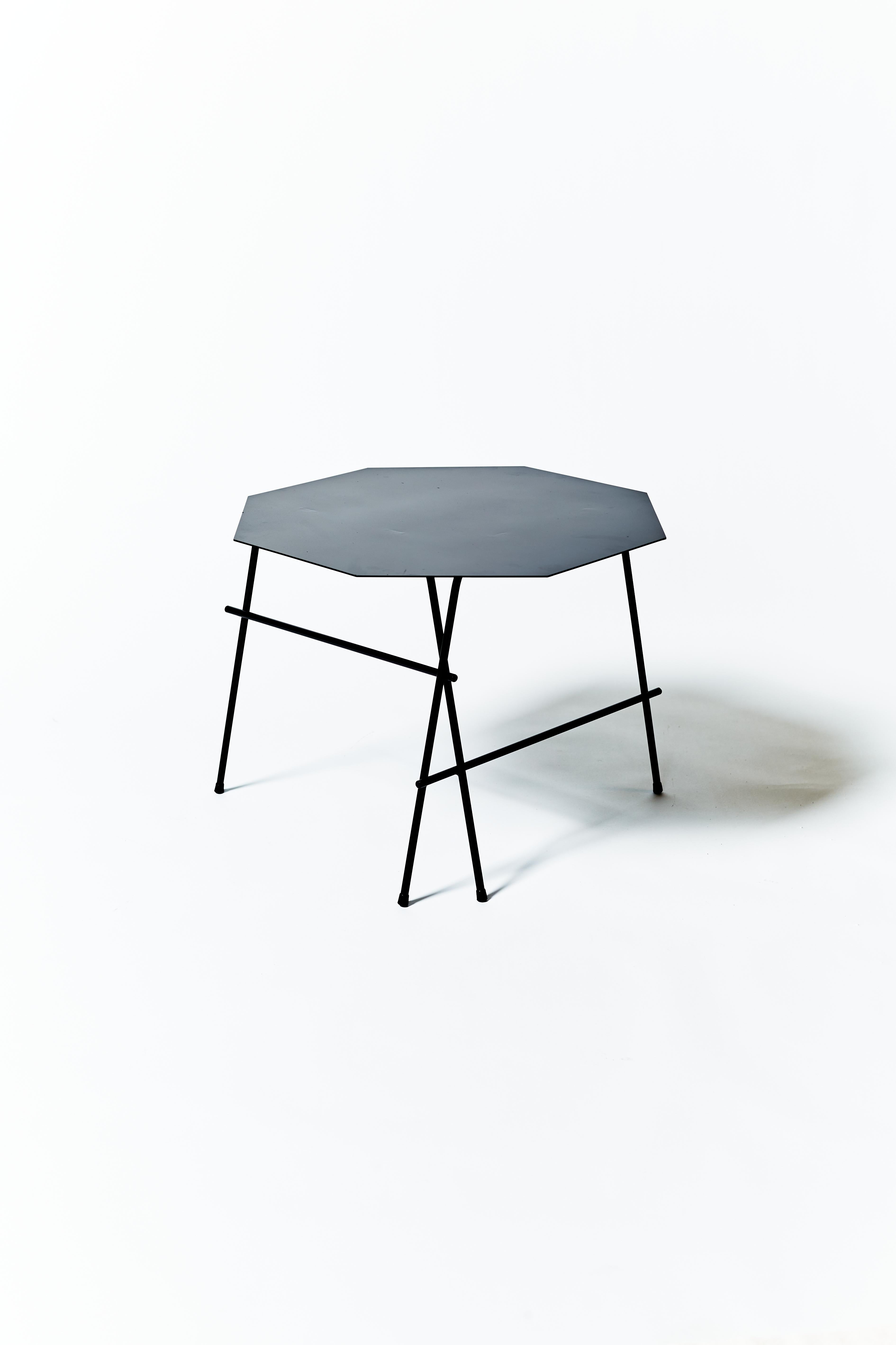 Industrial Octo Side Table by Estúdio Few For Sale
