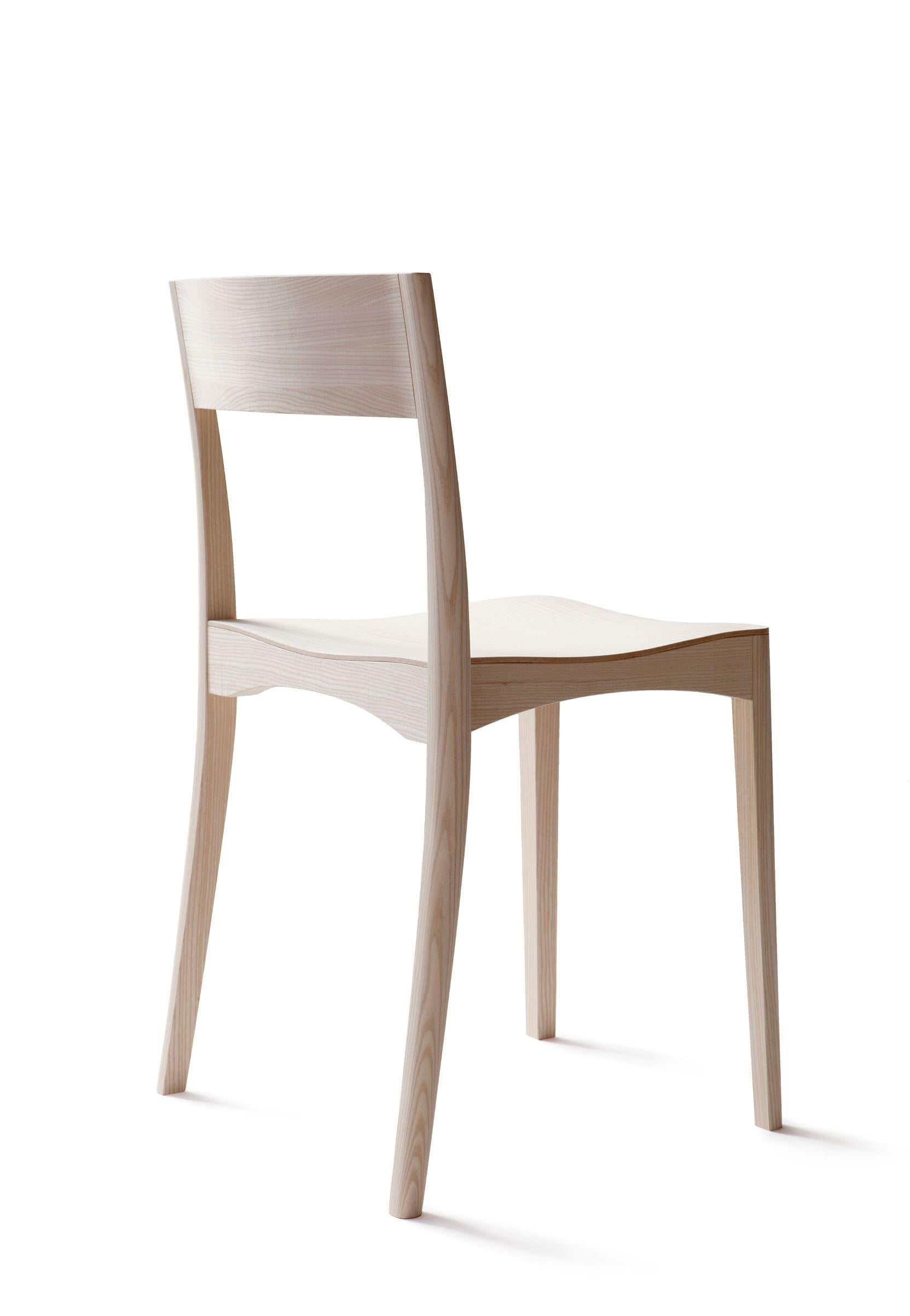 Contemporary October Light Chair in Ash by Samuli Naamanka For Sale