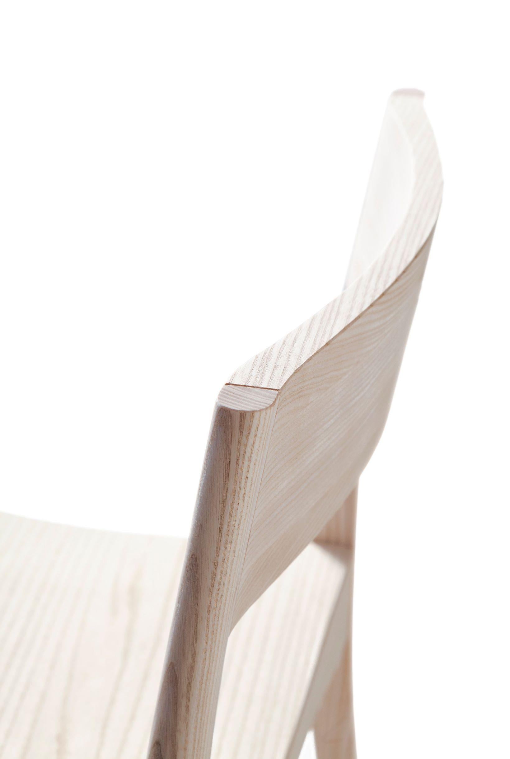 October Light Chair in Ash by Samuli Naamanka For Sale 2