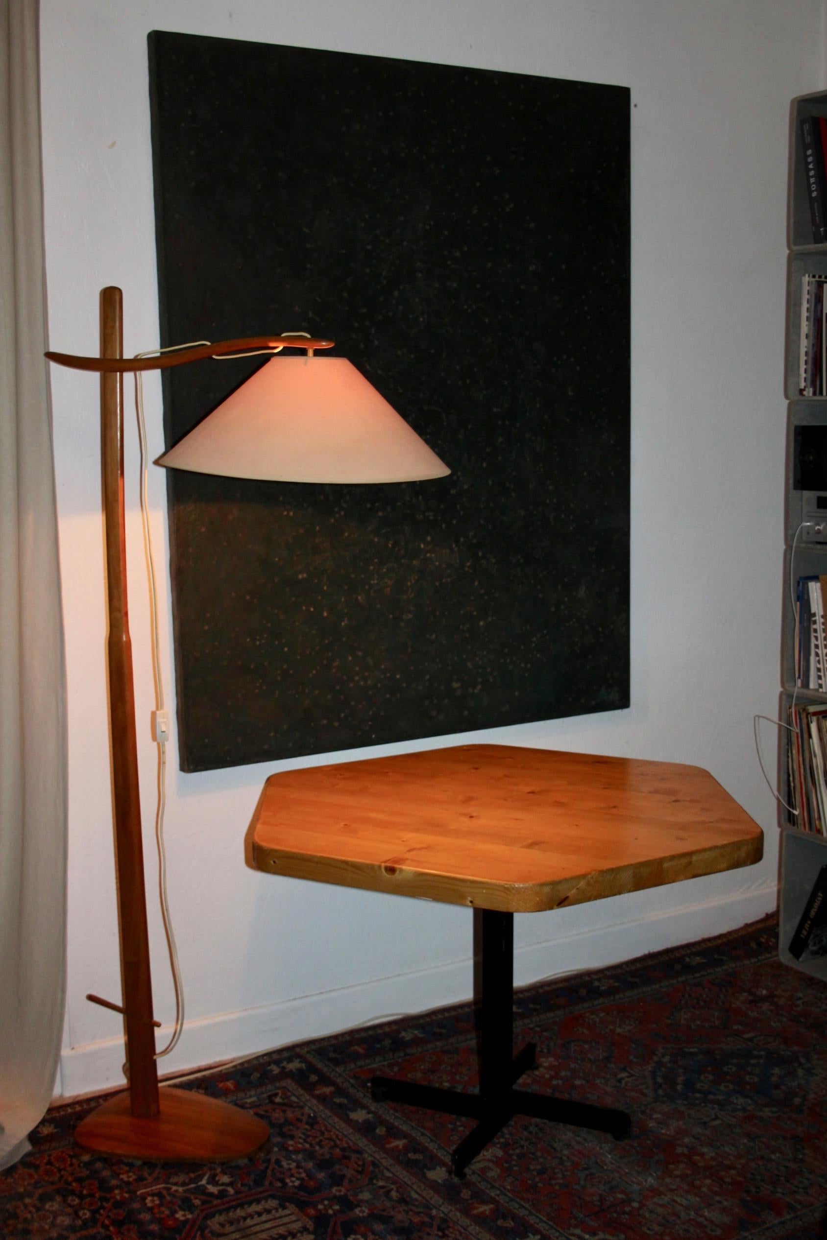 Octogonal Table by Charlotte Perriand for 'Les Arcs', France, 1960s For Sale 2