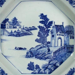 Octogonal Tureen with Cover and Platter, Qianlong '1736-1795'