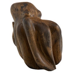 Pieuvre, Chainsaw Carved Decor, Oak, Logniture
