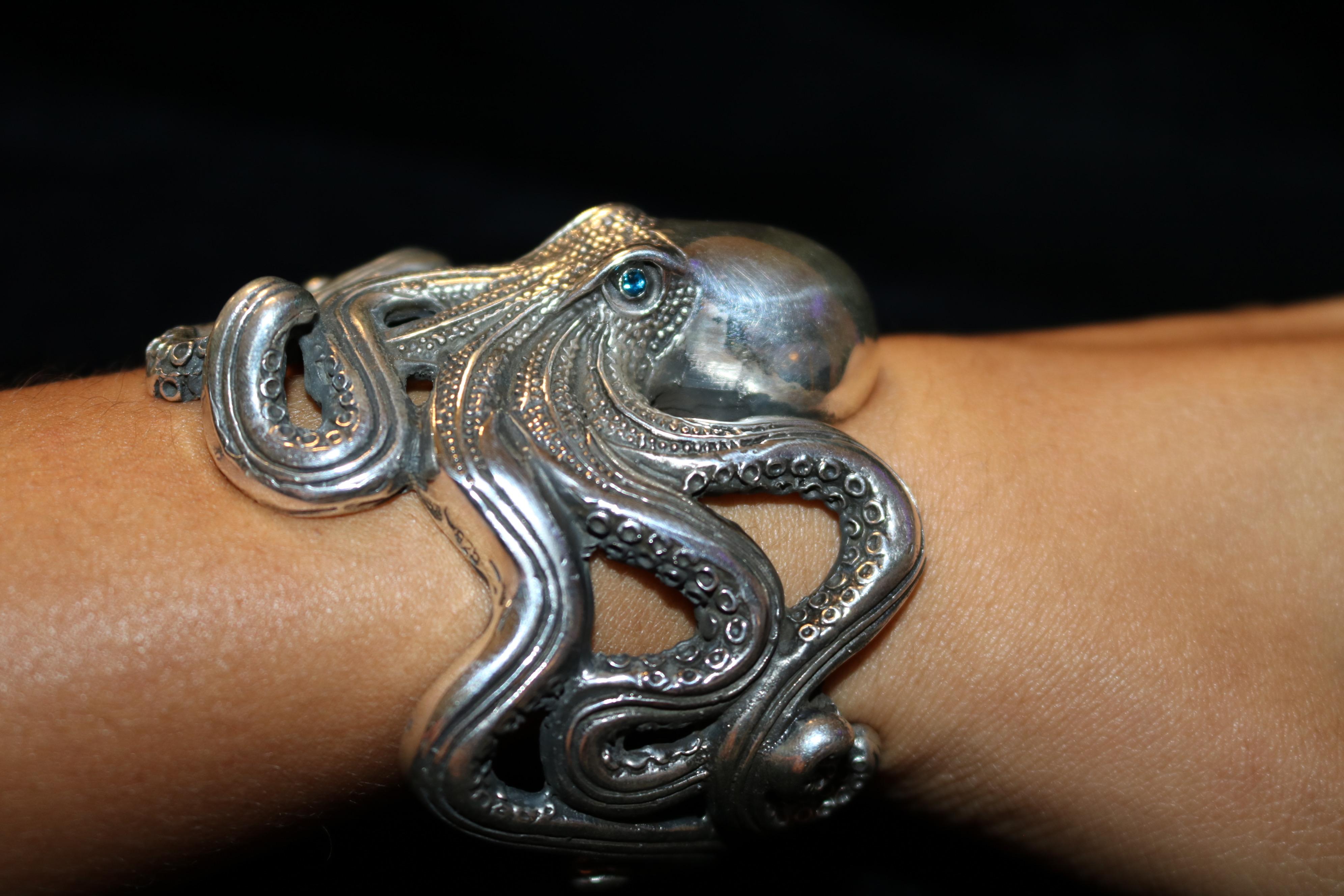 octopus cuff bracelet