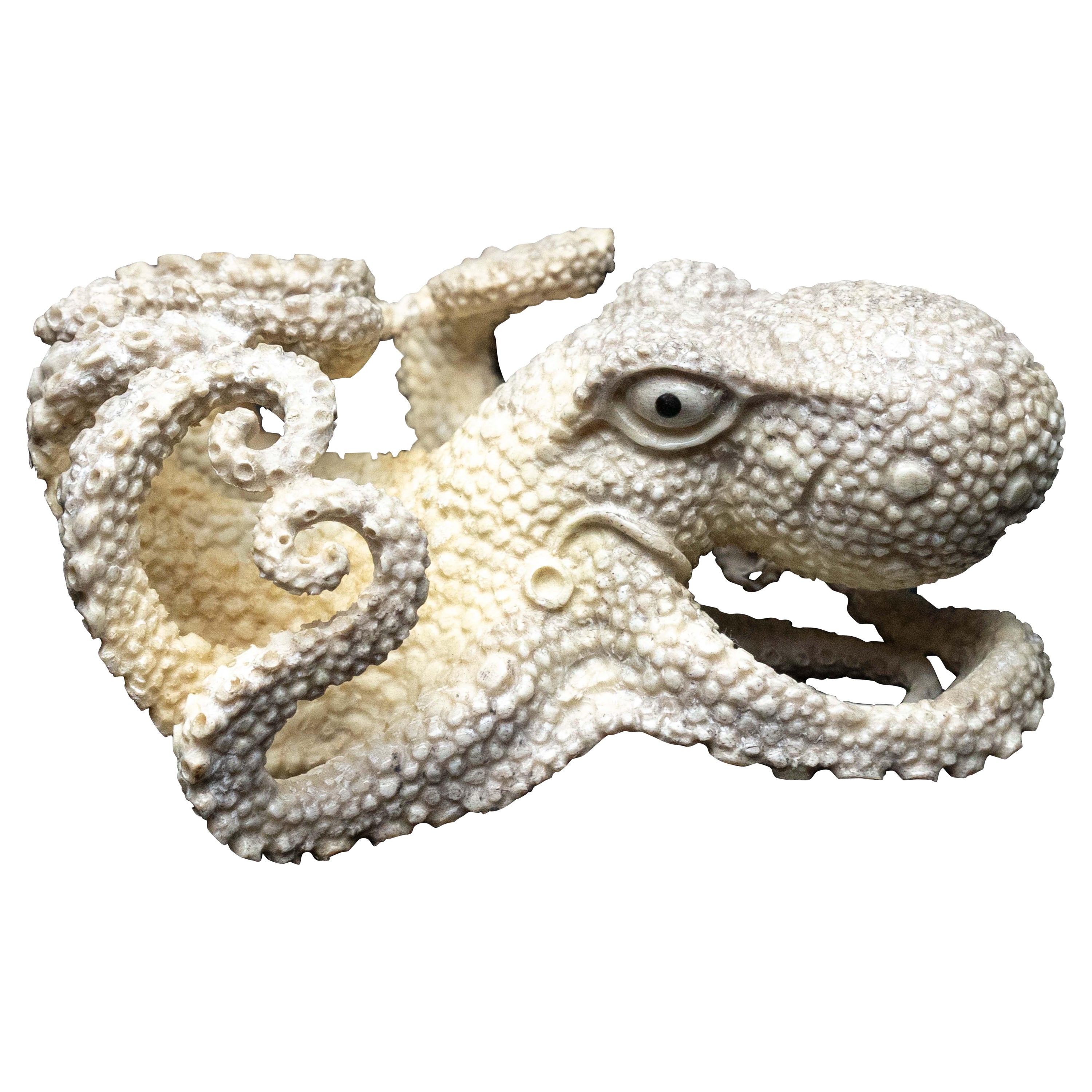 Octopus Moose Antler Carving