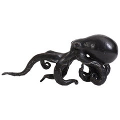 Octopus Sculpture in Cast Bronze by Elan Atelier