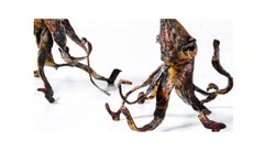 Octopus Sculptures, Wrought Iron, 21st Century